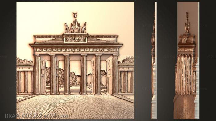 Berlin Gate - a symbol in the morning light