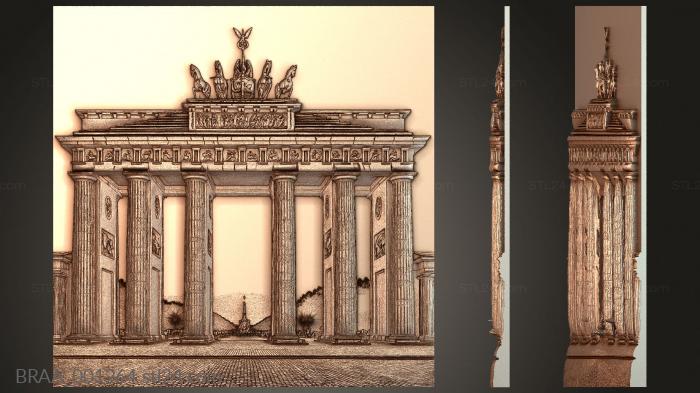 Symbol of Berlin in the glow of day