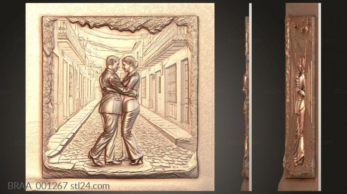 Street tango in vibrant La Boca