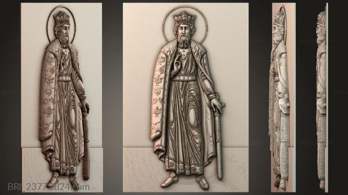 Барельефы икон (BRI_2377) 3D модель для ЧПУ станка