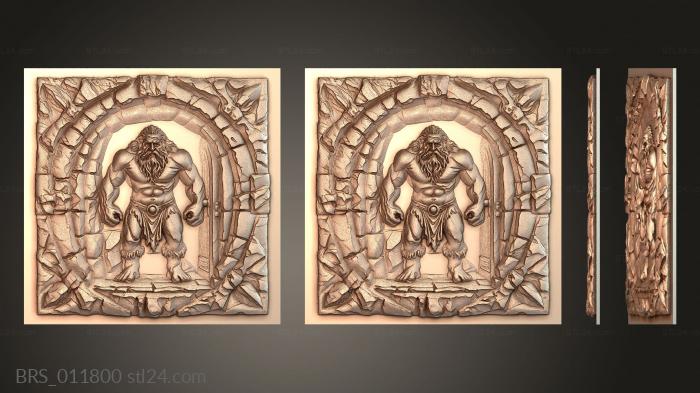 Фэнтези и сказки (BRS_011800) 3D модель для ЧПУ станка