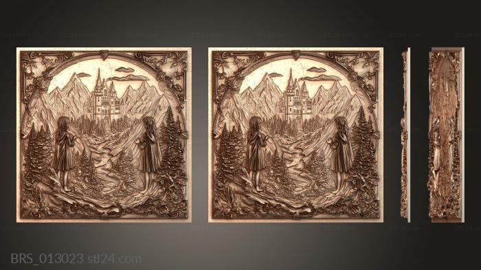 Фэнтези и сказки (BRS_013023) 3D модель для ЧПУ станка