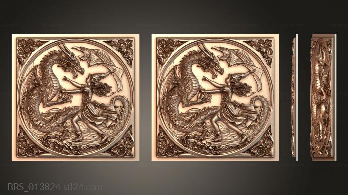 Фэнтези и сказки (BRS_013824) 3D модель для ЧПУ станка
