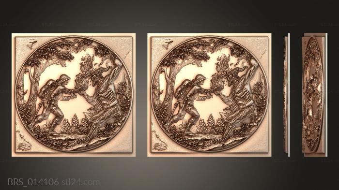 Фэнтези и сказки (BRS_014106) 3D модель для ЧПУ станка