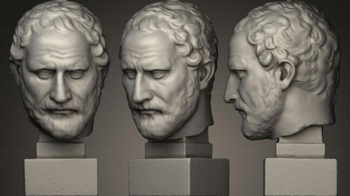 Demosthenes scuare plinth