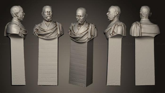 Busts and heads antique and historical (The  Antoniadis Family39s Tomb, BUSTA_0514) 3D models for cnc