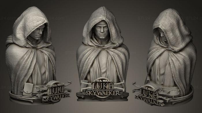 Люк Скайуокер с логотипом