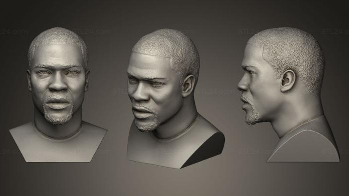 Kevin Hart bust for 3D