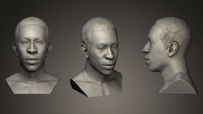 Ludacris bust for 3D ing