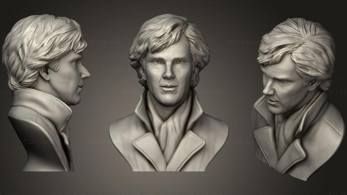 Benedict Cumberbatch 3D Sculpture