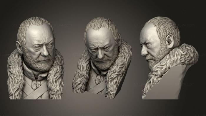 Davos Seaworth from Game of Thrones bust