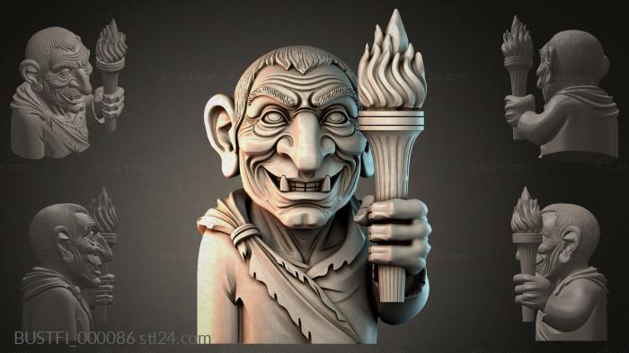 Горлак Тролль Факела Тьмы 3d STL model
