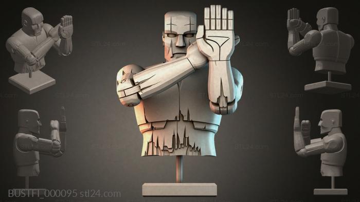 Голем Страж Механических Врат 3d STL model
