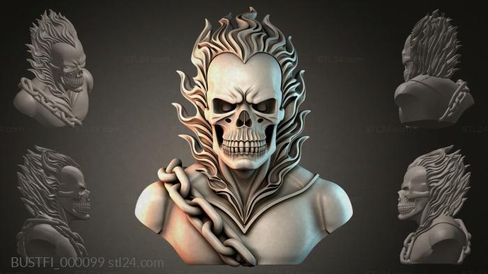 Призрачный Король Черепов Тьмы 3d STL model