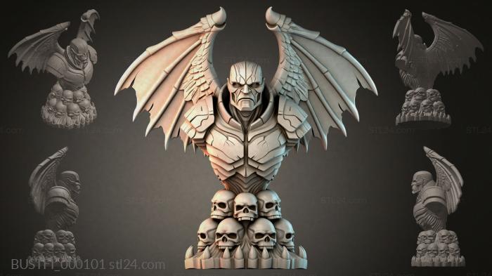 Демон Повелитель Черепного Трона 3d STL model