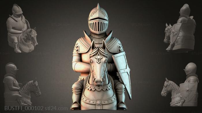 Рыцарь Страж Стальных Доспехов 3d STL model