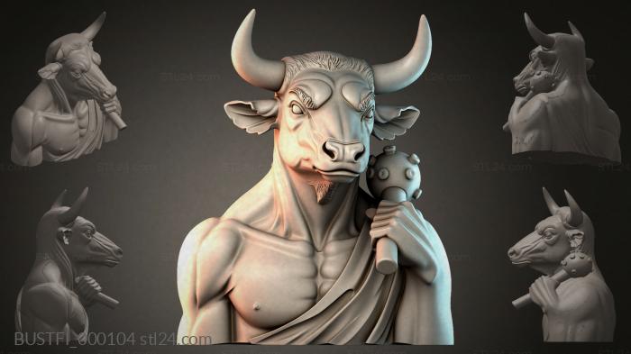 Астерион Минотавр Лабиринта Крови 3d STL model