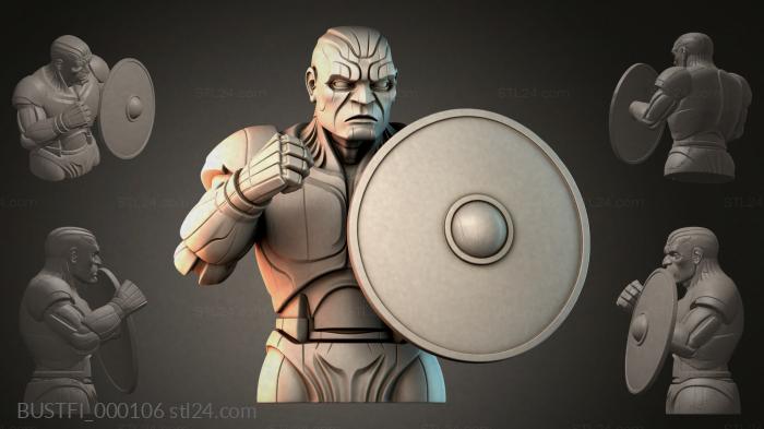 Циклоп Воин Железного Щита 3d STL model