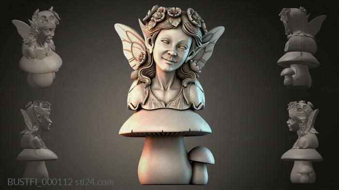Тинкербелл Фея Лесных Грибов 3d STL model
