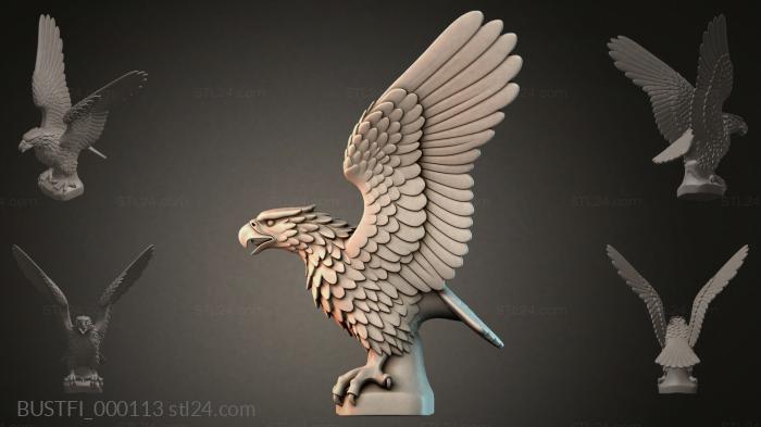 Орёл Страж Горных Вершин 3d STL model