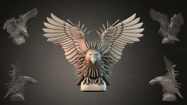 Fantasy busts Eagle with Thorns 3d model