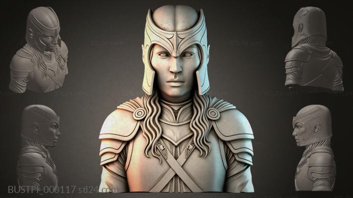 Валькирия Дева Стальных Доспехов 3d STL model