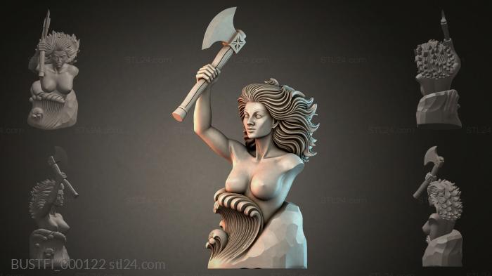 Амазонка Секира Боевого Танца 3d STL model