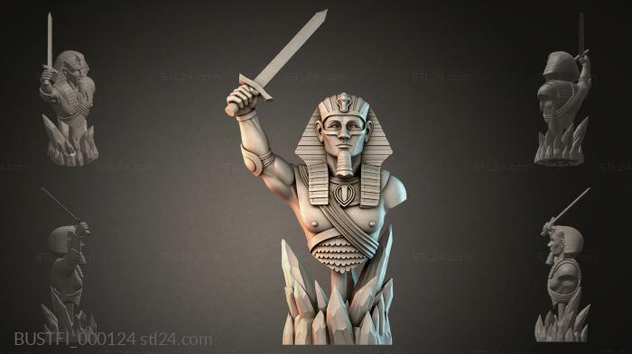 Нефертити Страж Солнечного Трона 3d STL model