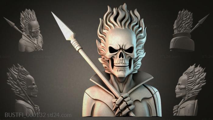 Призрачный Всадник Копья Смерти 3d STL model