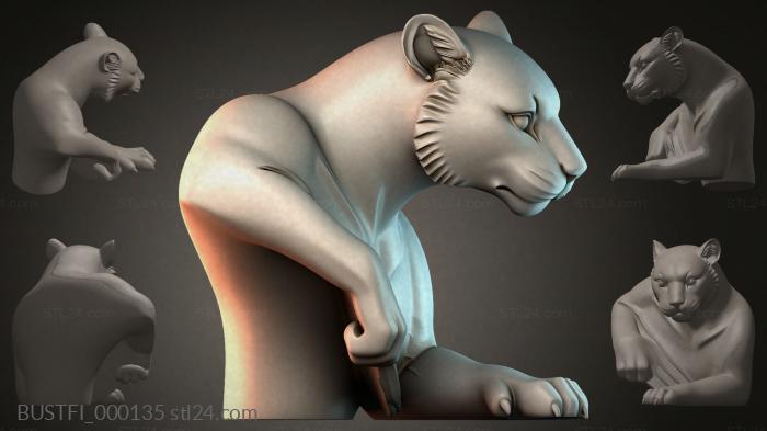 Пантера Дух Лунной Охоты 3d STL model