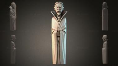 Fantasy busts Vampire in a Cape 3d model