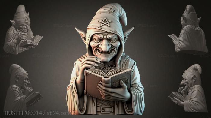 Гоблин Мудрец Тайных Свитков 3d STL model