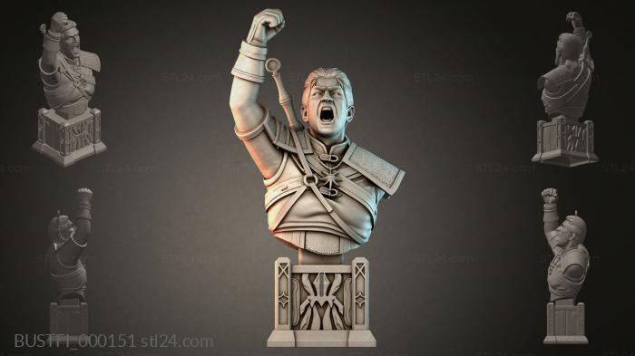 Берсерк Воин Боевого Топора 3d STL model