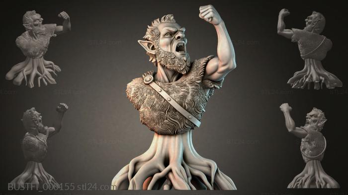 Дриада Дева Лесного Гриба 3d STL model