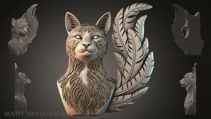 Кот Страж Пернатого Тотема 3d STL model