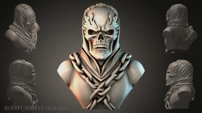 Скелет Маска Мёртвого Короля 3d STL model