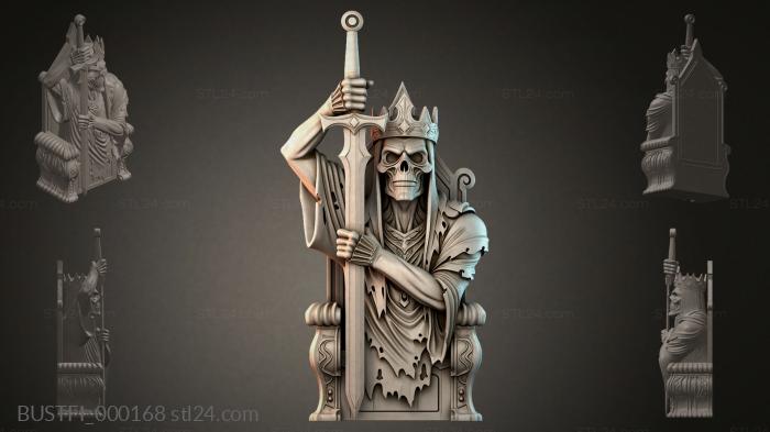 Скелет Король Погибшего Королевства 3d STL model