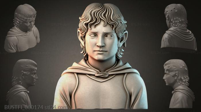 Фродо Хоббит Туманных Холмов 3d STL model