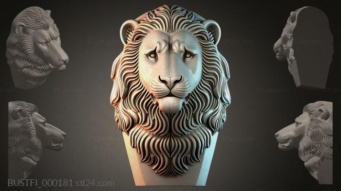 Лев Владыка Золотой Гривы 3d STL model
