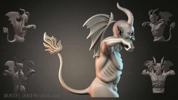 Demon with Wings 3d STL model