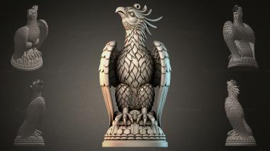 Fantasy busts Eagle figurine 3d model