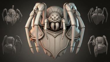 Fantasy busts Decorative spider 3d model