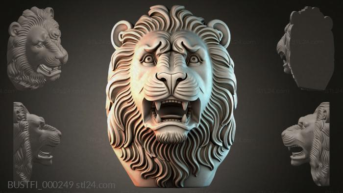 Lions Head 3d STL model