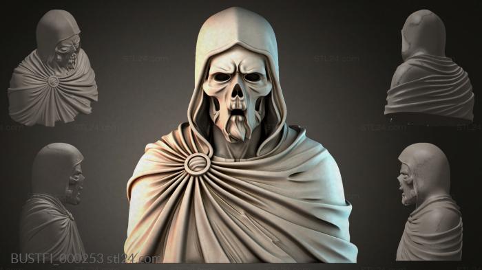 Hooded Death Mask 3d STL model