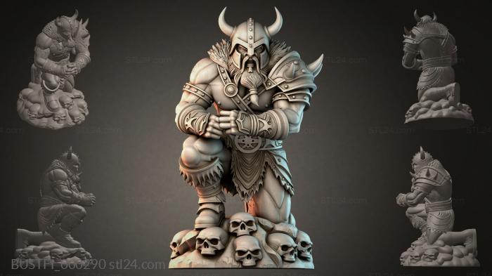 Viking on turtles 3d STL model