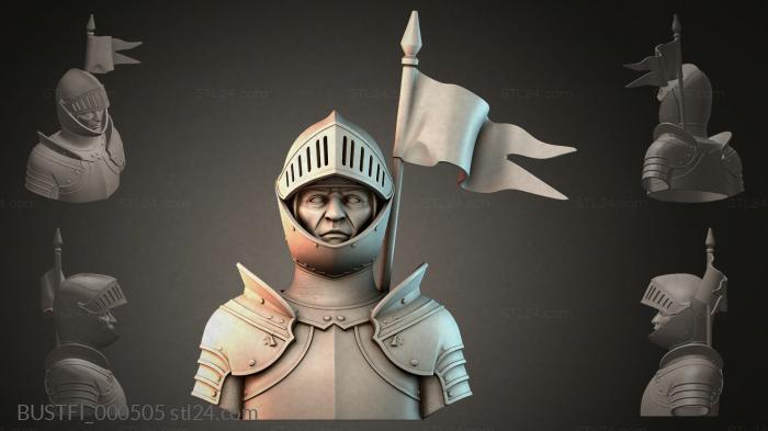Бюсты фэнтези (BUSTFI_000505) 3D модель для ЧПУ станка