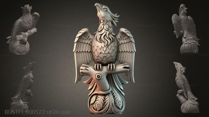 Бюсты фэнтези (BUSTFI_000522) 3D модель для ЧПУ станка