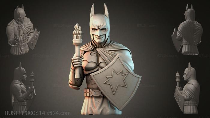 Бюсты фэнтези (BUSTFI_000614) 3D модель для ЧПУ станка