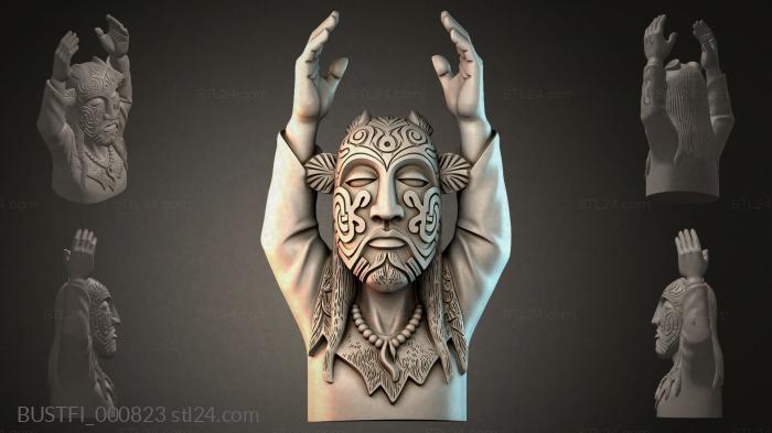 Scandinavian Mask 3d STL model