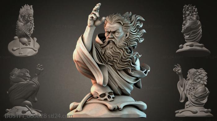 Bust of the Wind God 3d STL model